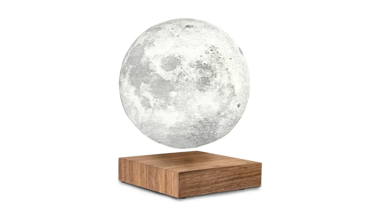 Sale Gingko - Smart Moon Lamp Walnut - sværende månelampe - valnødtræ - 14 cm