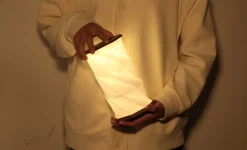 Online Gingko - Twist Hexagon Lamp - Walnut