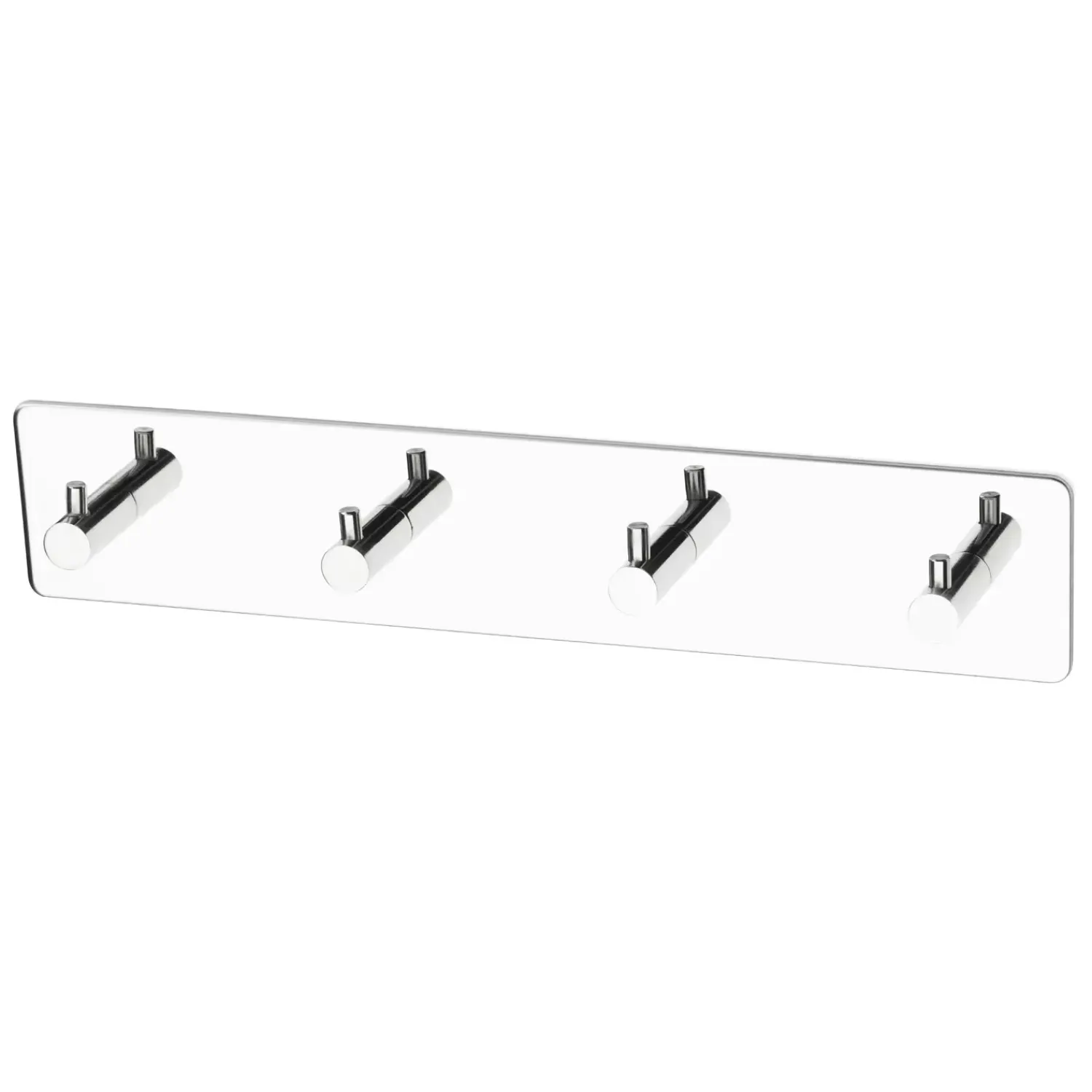 Best Habo - Knagerække - Flair - Selvklæbende - Stål - L: 26 cm