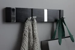 Clearance Habo - Knagerække med 4 knager - Flipper - Sort