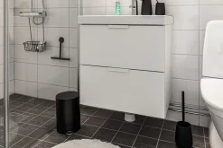 Online Habo - Toiletspand - Blossom - Krom - H: 26 cm