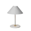 Outlet Halo Design Copenhagen Halo Design - Bordlampe (ude eller inde) - Hygge - Lys grå
