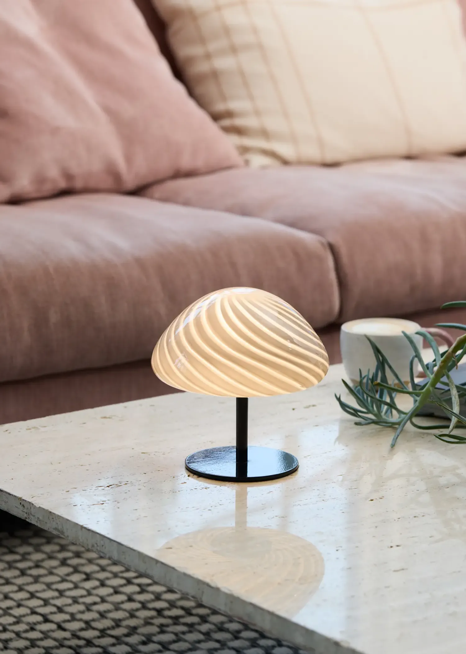 Discount Halo Design Copenhagen - Bordlampe - Mini Mush - Grey/Black