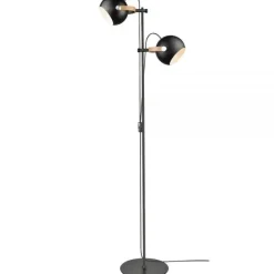 Clearance Halo Design Copenhagen Halo Design - D.C Gulvlampe 2L Ø18 - Sort/Eg