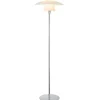 Online Halo Design Copenhagen Halo Design - Scandinavia Gulvlampe Ø40 cm - Opalic/Krom