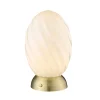 Sale Halo Design Copenhagen Halo Design - Twist Bord Opal - Messing
