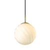Sale Halo Design Copenhagen Halo Design - Twist Pendel Ball Ø25 cm - Messing