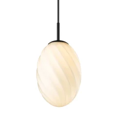 Discount Halo Design Copenhagen Halo Design - Twist Pendel Opal Ø25 - Sort