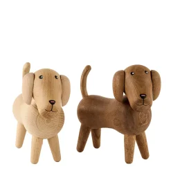 Hot 2Have - Hund - 14x20 cm - Maghoni - Pris er for 1 stk.