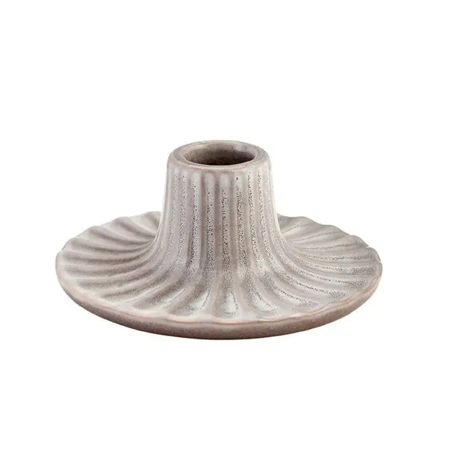 Sale 2Have - Lysestage - Süss - 5x12 cm - Grå Keramik