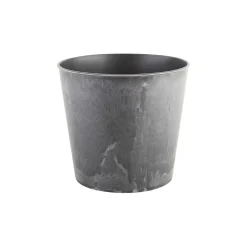 New 2Have - Urtepotte - Pot Plast - Antikgrå - 16x16 cm