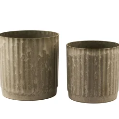 Online 2Have - Urtepotter - Pot Plast - Sæt med 2 - Grøn