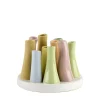 New 2Have - Vase/fad - Keramik - Pastel Multi - 17 cm