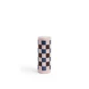 Best Hay - Bloklys - Column - Large - Light Pink, Bordeaux & Dark Blue