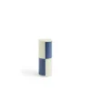 Online Hay - Bloklys - Column - Large - Milky green & Dark Blue
