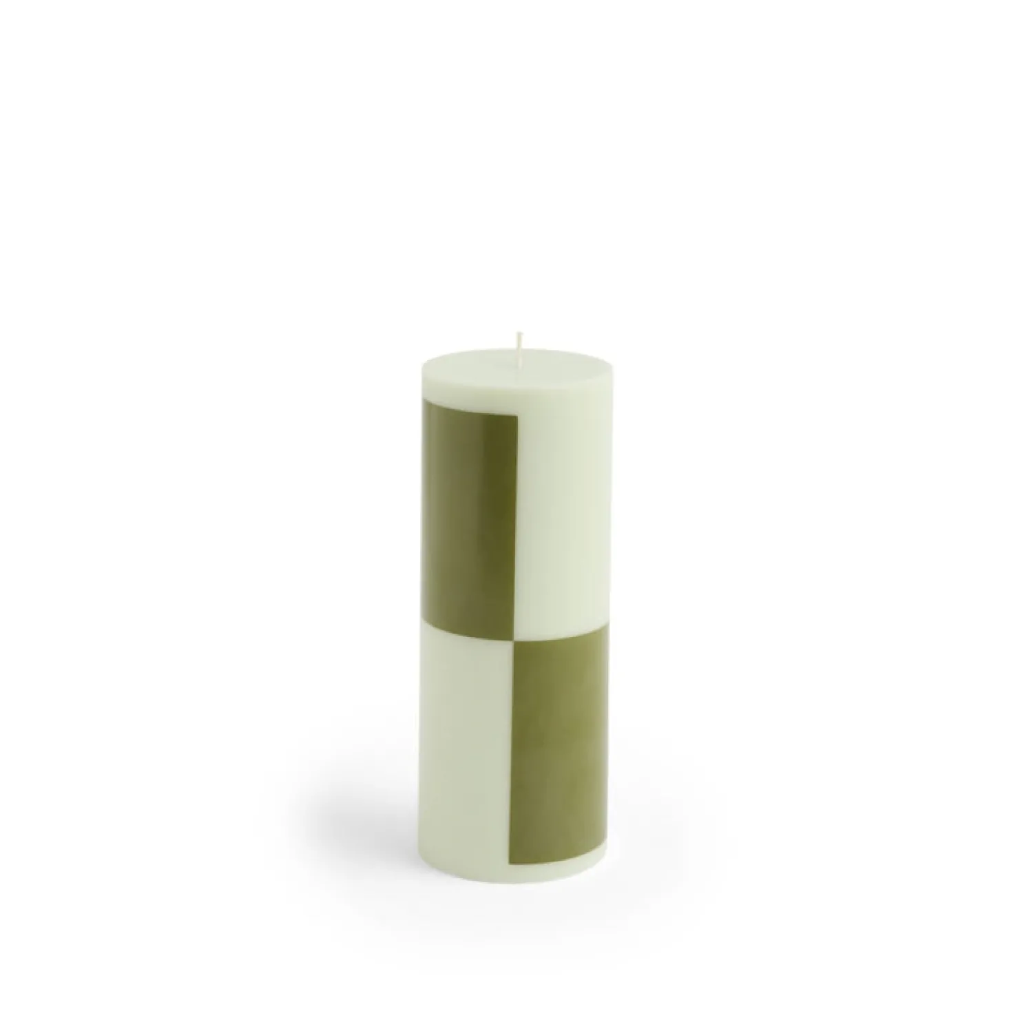 Discount Hay - Bloklys - Column - Medium - Light green & Army green