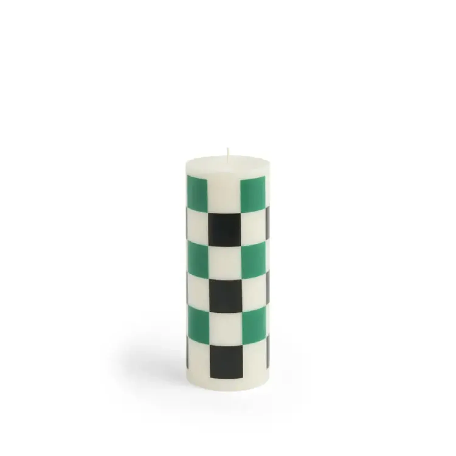 Sale Hay - Bloklys - Column - Medium - White, green & Black skaktern