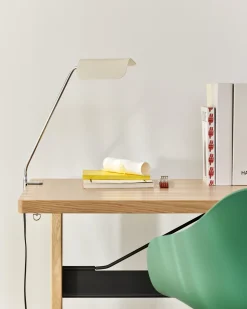 Sale Hay - Bordlampe - Apex Desk Clip Lamp - Oyster White / Hvid