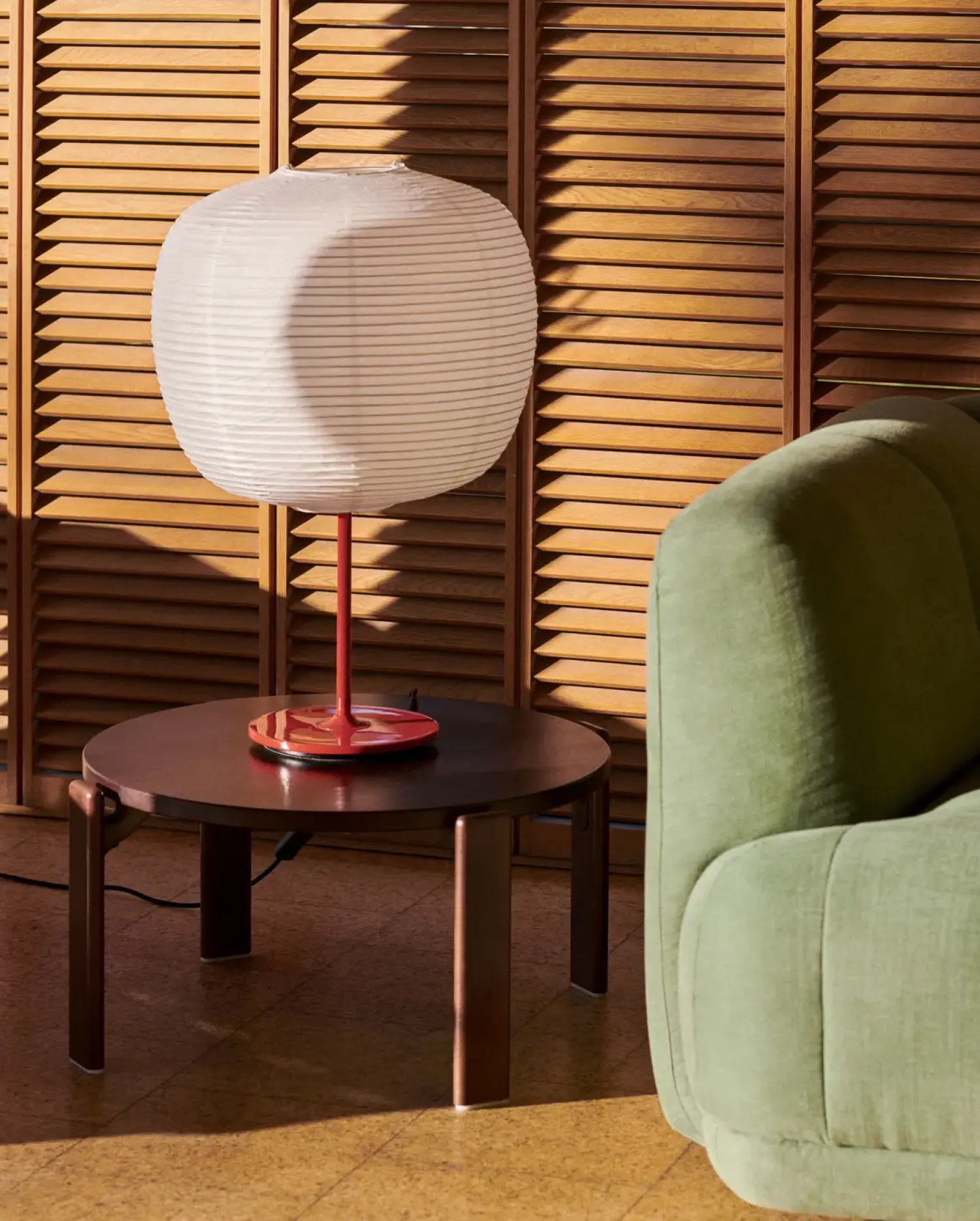 Clearance Hay - Bordlampe Base - Common - Rød - Ø22 X H39 cm