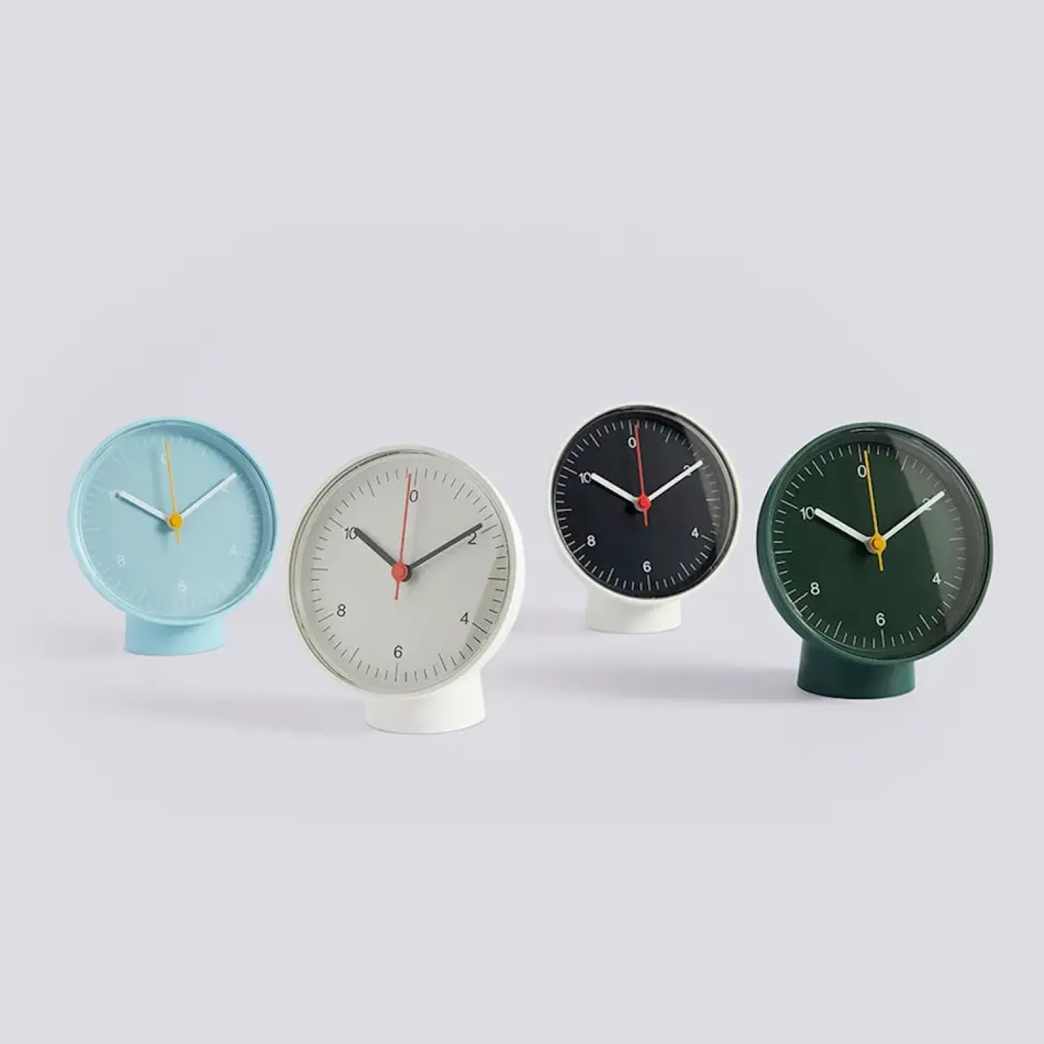 Hot Hay - Bordur - Table Clock - Sort - H: 14 cm