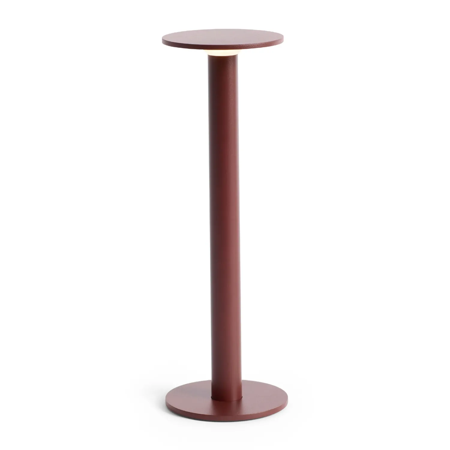Outlet Hay - Bærbar Lampe - Host - H30 cm - Iron Red