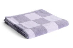 Online Hay - Check Bath Towel (Organic) - W70 x L136 - Lavender - Lavender - 669
