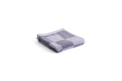 Sale Hay - Check Wash Cloth (Organic) - W30 x L30 - Lavender - Lavender - 79