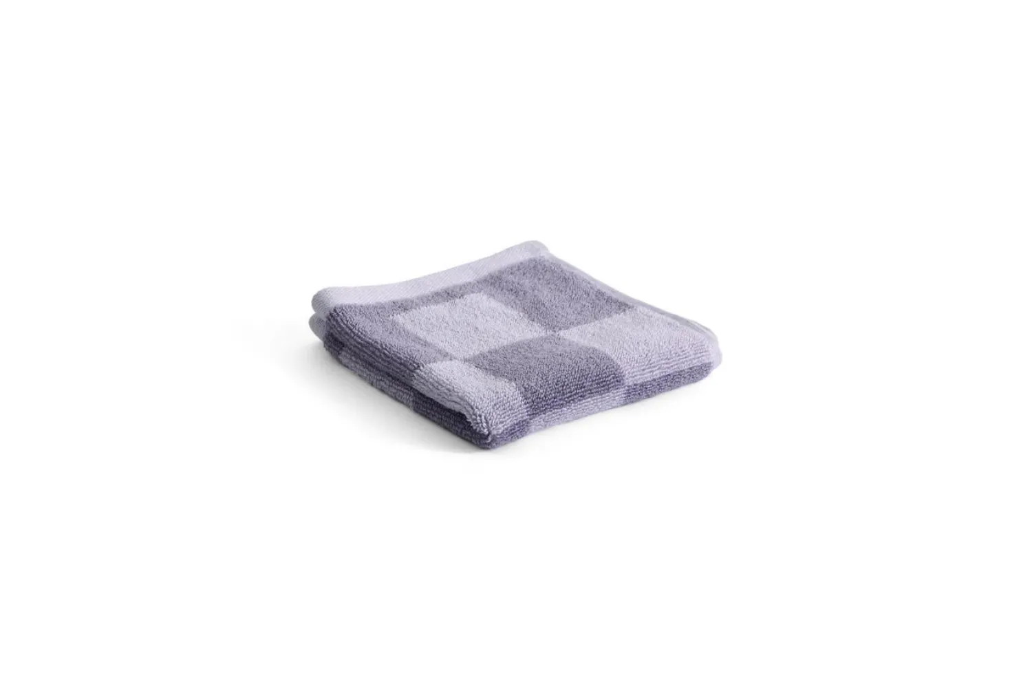 Sale Hay - Check Wash Cloth (Organic) - W30 x L30 - Lavender - Lavender - 79