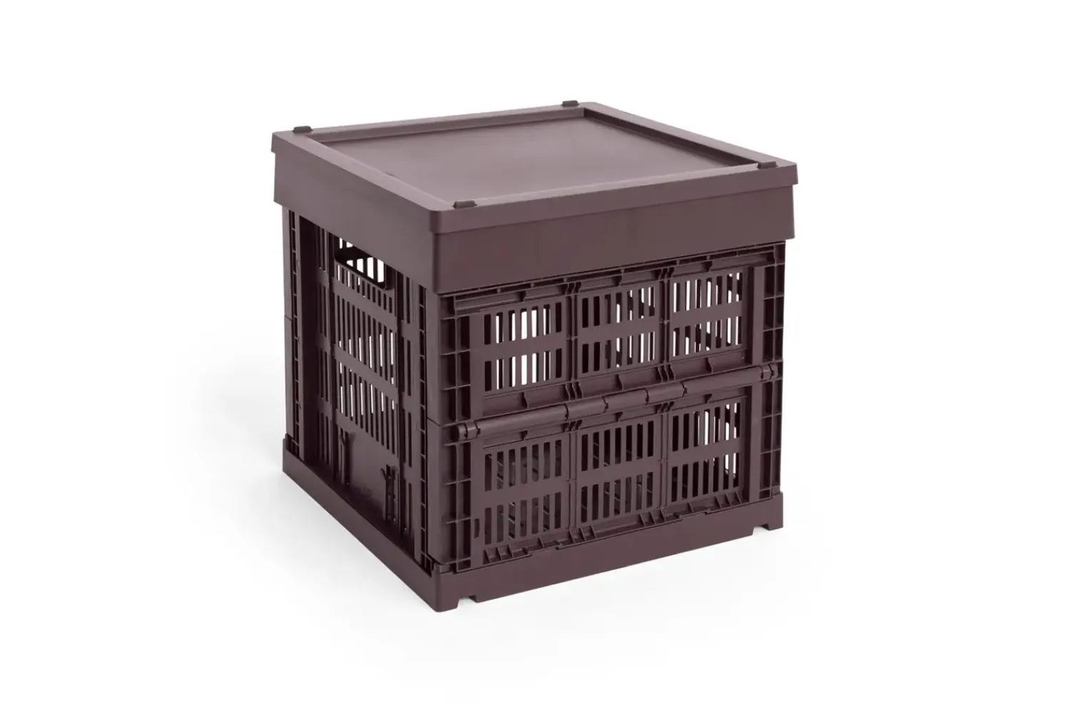 Hot Hay Colour Crate - Cube - Bordeaux