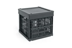 New Hay Colour Crate - Cube - Charcoal