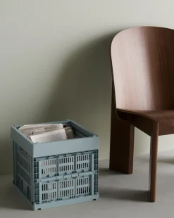 Discount Hay Colour Crate - Cube - Dusty blue