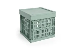 New Hay Colour Crate - Cube - Sage green