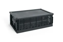 Hot Hay Colour Crate - Large - Charcoal