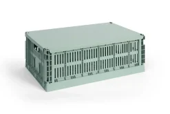 Hot Hay Colour Crate - Large - Sage green