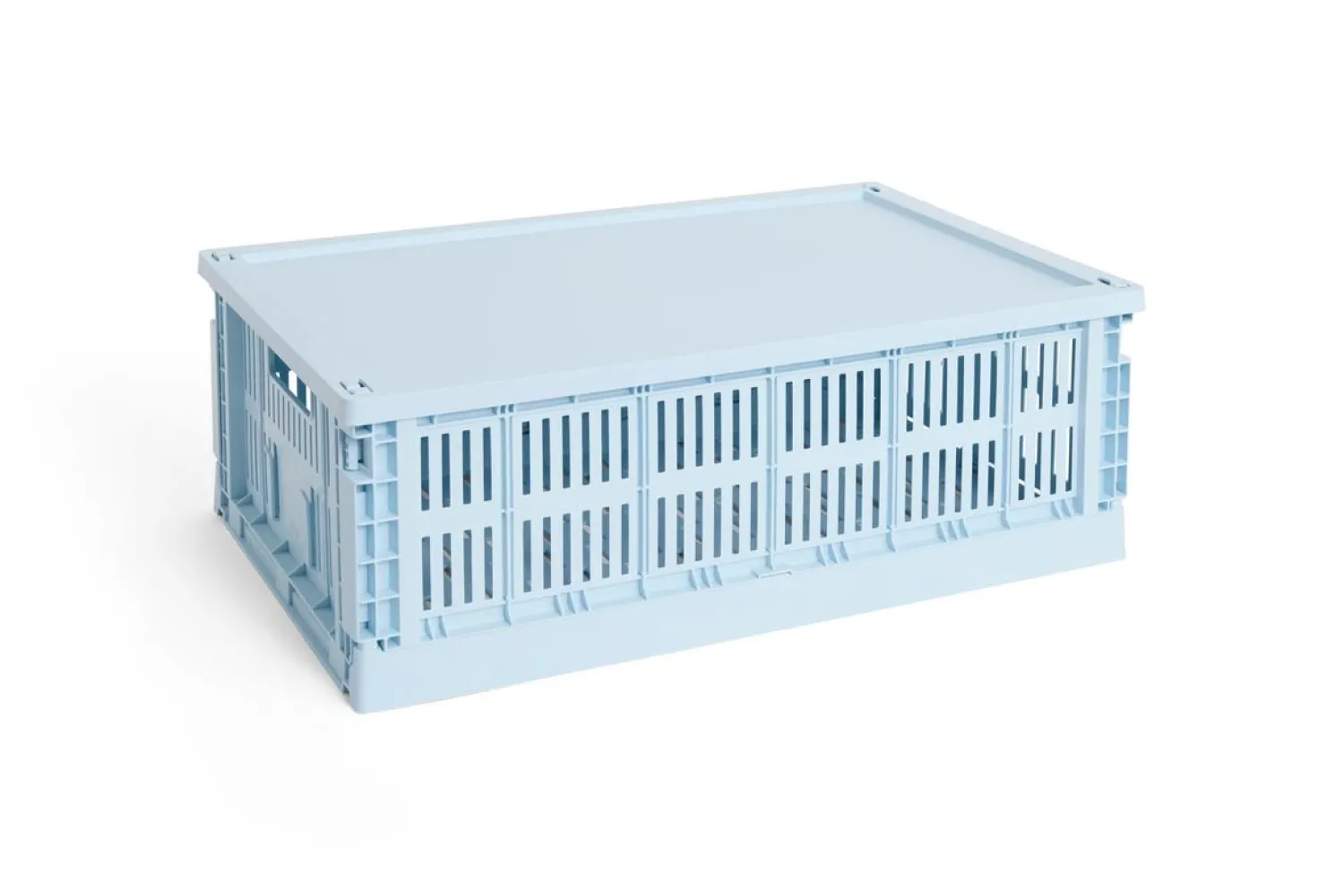 New Hay Colour Crate - Large - Soft blue