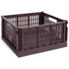 Discount Hay Colour Crate - Large Square - Bordeaux