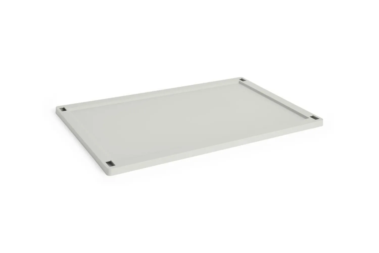 Clearance Hay Colour Crate Lid Plastic - Large - Grey