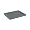 Outlet Hay Colour Crate Lid Plastic - Medium - Charcoal