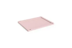 Best Hay Colour Crate Lid Plastic - Medium - Blush