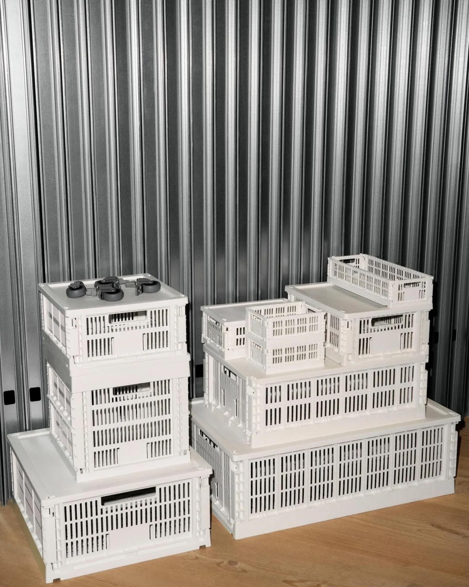 Best Hay Colour Crate Lid Plastic - Small - Off-white