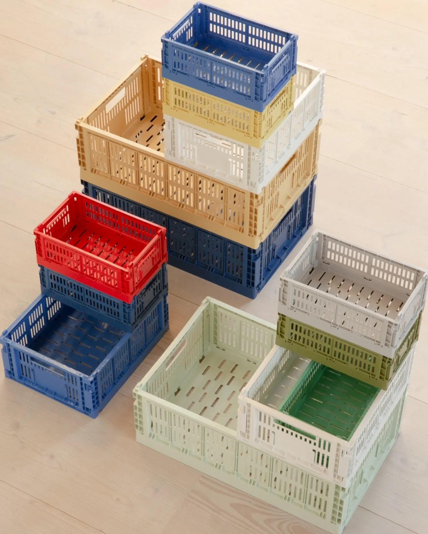 Best Hay Colour Crate Lid Plastic - Small - Off-white