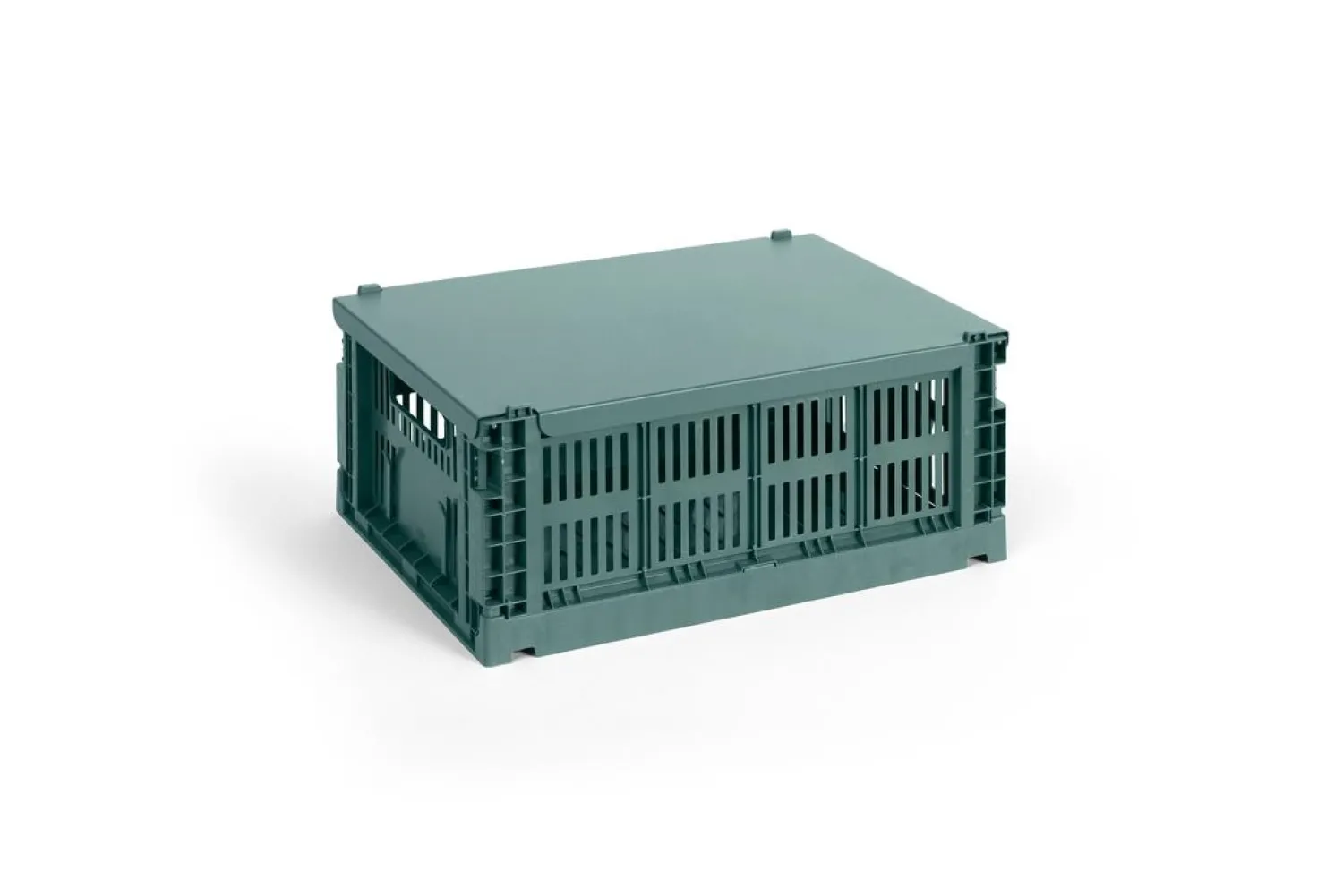 Hay Colour Crate - Medium - Dark green