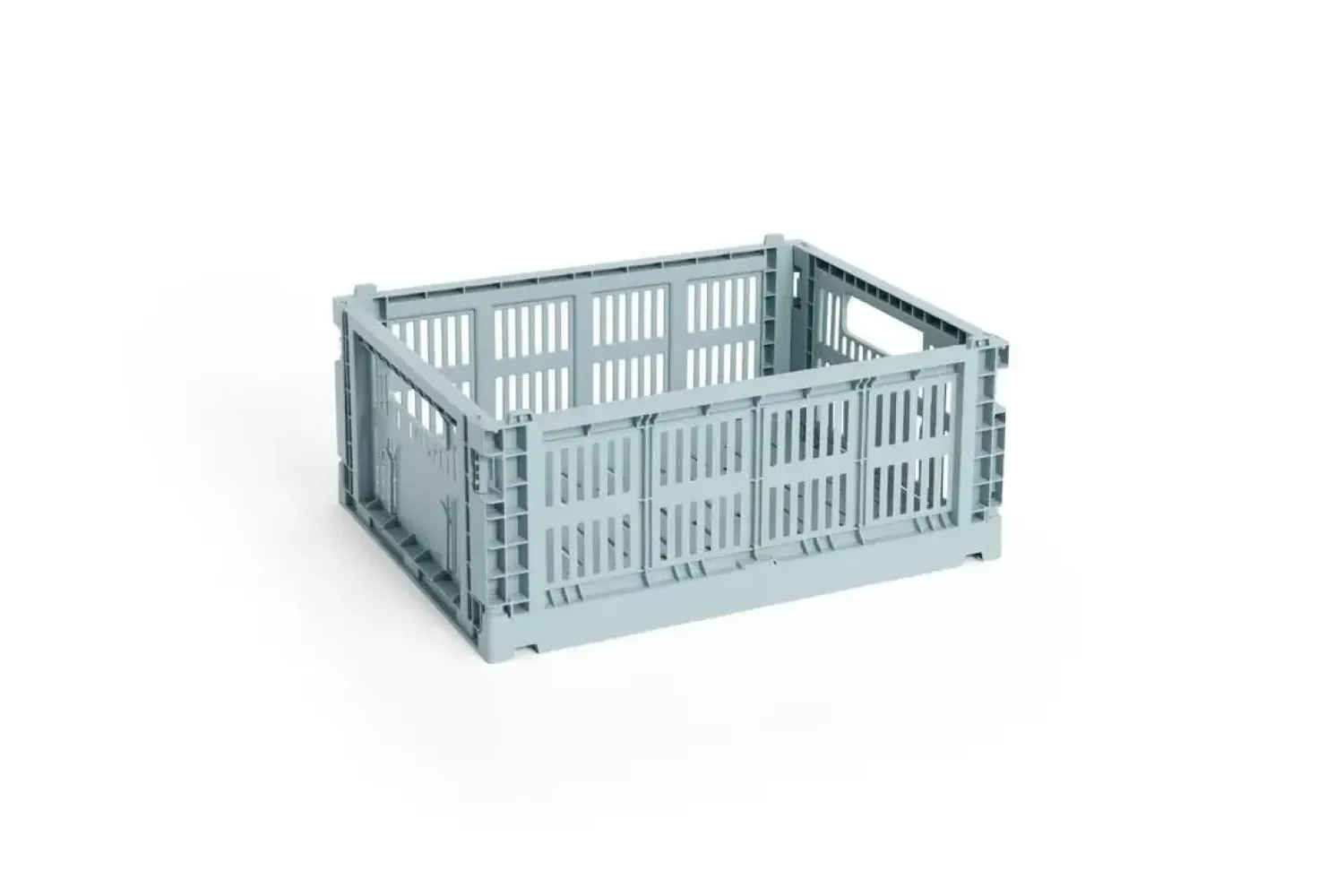 Outlet Hay Colour Crate - Medium - Dusty blue