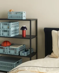 Outlet Hay Colour Crate - Medium - Dusty blue