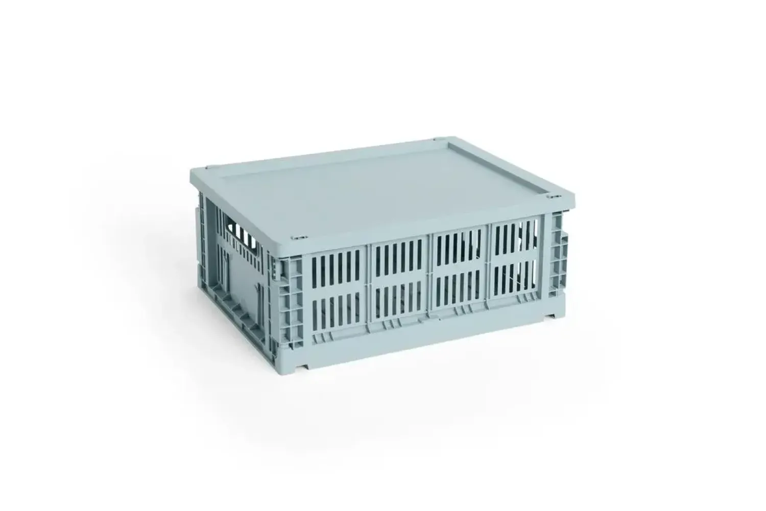 Outlet Hay Colour Crate - Medium - Dusty blue