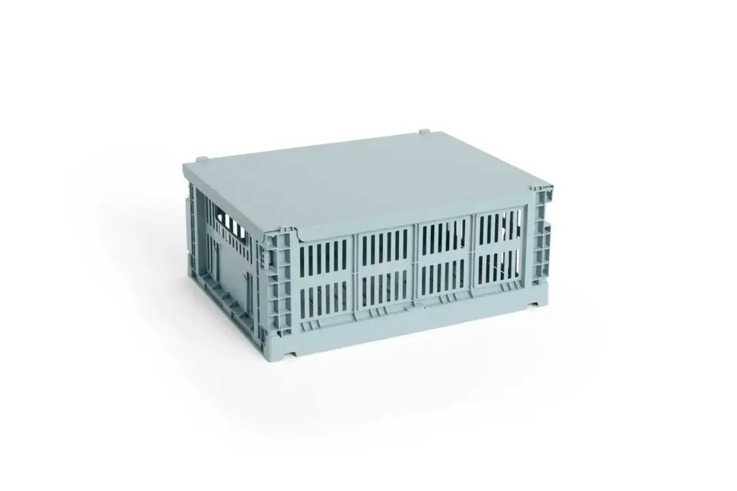 Outlet Hay Colour Crate - Medium - Dusty blue
