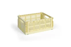 Discount Hay Colour Crate - Medium - Light yellow