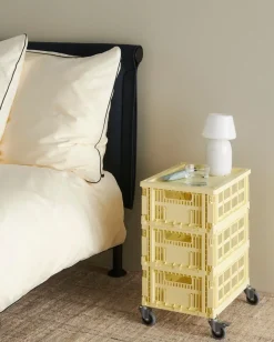 Discount Hay Colour Crate - Medium - Light yellow