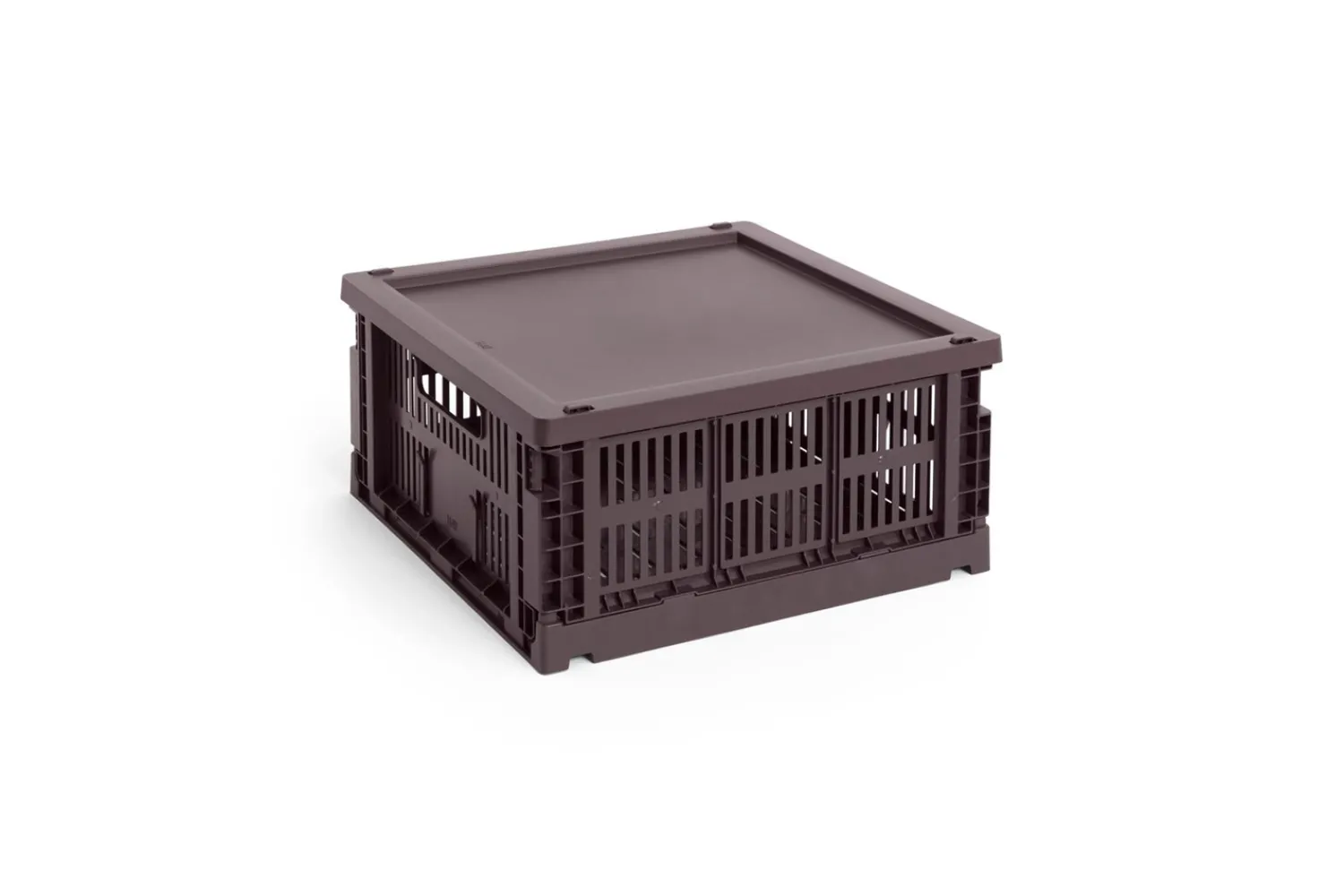 Hot Hay Colour Crate - Medium Square - Bordeaux