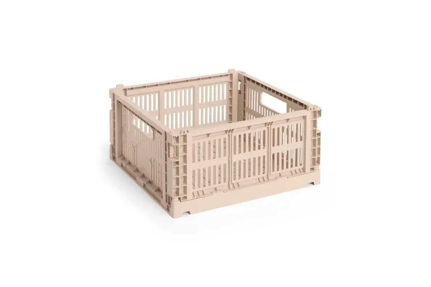 Outlet Hay Colour Crate - Medium Square - Powder